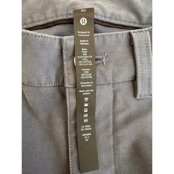 Lululemon ABC Slim-Fit Pant 32" *Utilitech - Picture 9 of 9